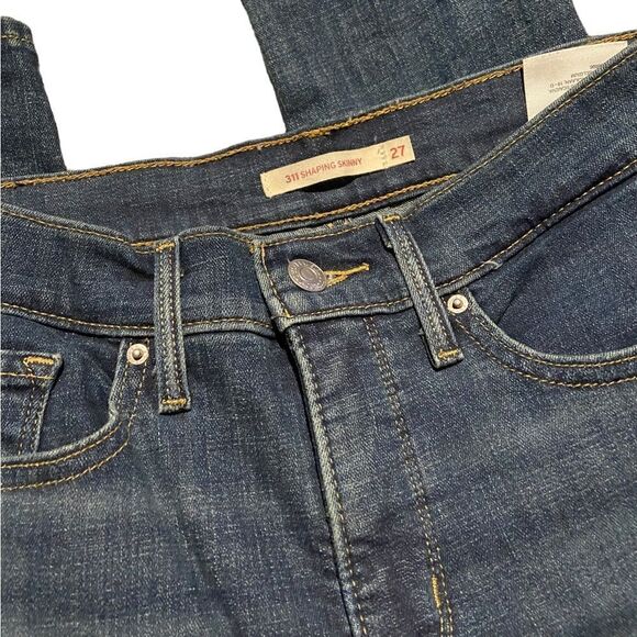 Levi’s 311 Shaping Skinny size 27 length 30 inches new never worn - Picture 2 of 3